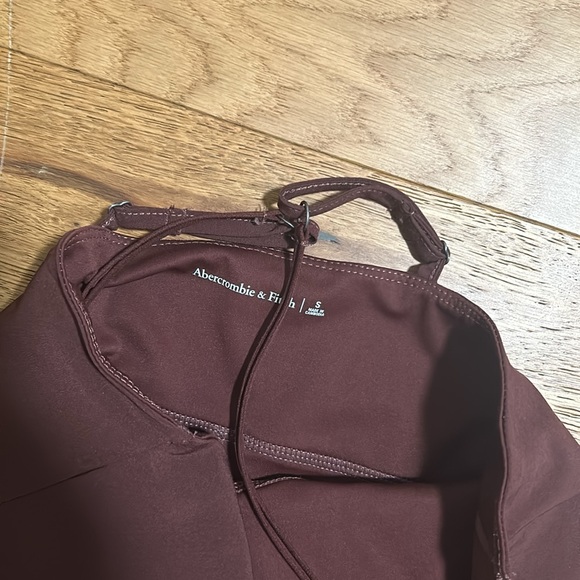 Abercrombie & Fitch Brown Mini Dress - Picture 6 of 7